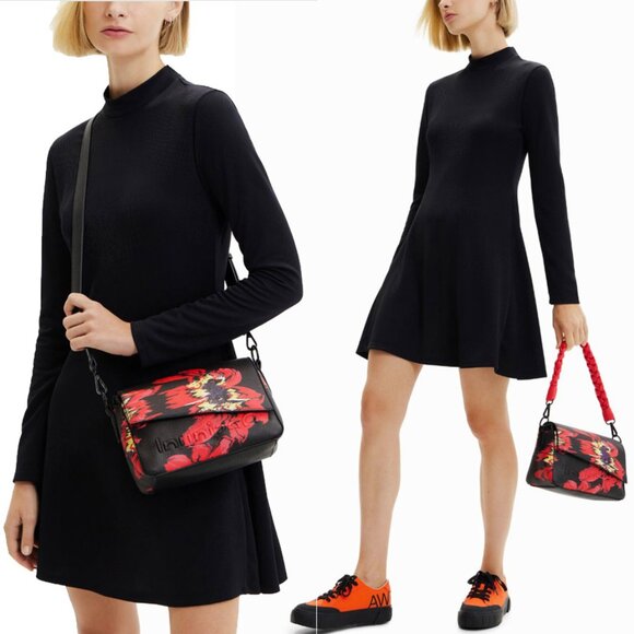 DESIGUAL Small Floral Crossbody Bag - Picture 3 of 13